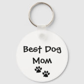 Best Dog Mam Sleutelhanger (Voorkant)