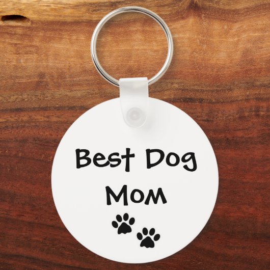 Best Dog Mam Sleutelhanger (Voorkant)