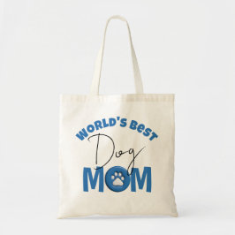 Best Dog Mam ter wereld Tote Bag