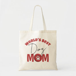 Best Dog Mam ter wereld Tote Bag