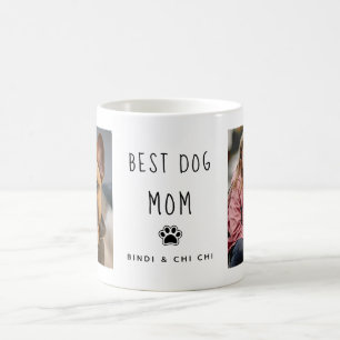 Best Dog Mam Twee handgeschreven tekstkoffie met Koffiemok