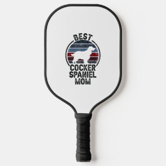Best Dog Moeder Mam -  Cocker Spaniel Pickleball Paddle
