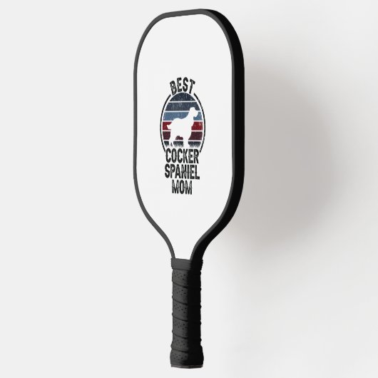 Best Dog Moeder Mam - Cocker Spaniel Pickleball Paddle (Links)