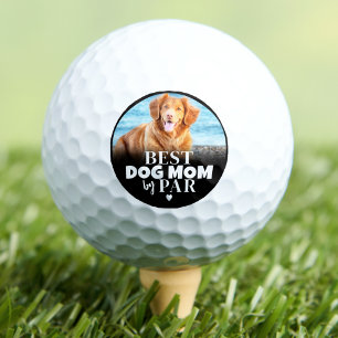 Best Dog Mom beroemd gemaakt door Par Photo Golfballen