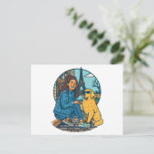 Best Dog Mom Ever in Paris Briefkaart (Staand voorkant)