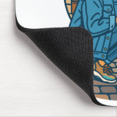 Best Dog Mom Ever in Paris Muismat (Hoek)