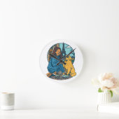 Best Dog Mom Ever in Paris Ronde Klok (Huis)