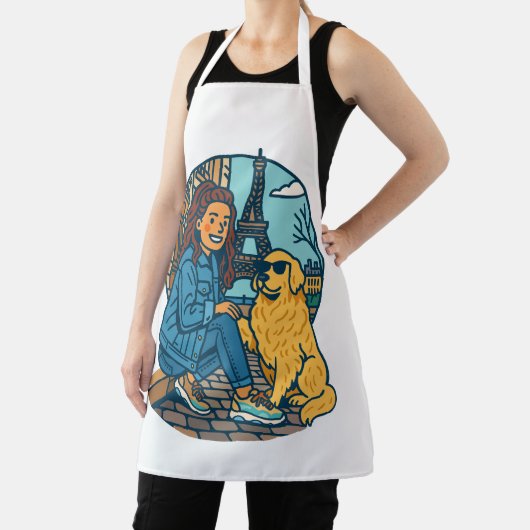 Best Dog Mom Ever in Paris Schort (Insitu)