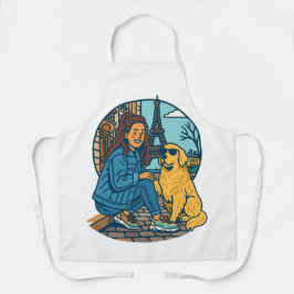 Best Dog Mom Ever in Paris Schort