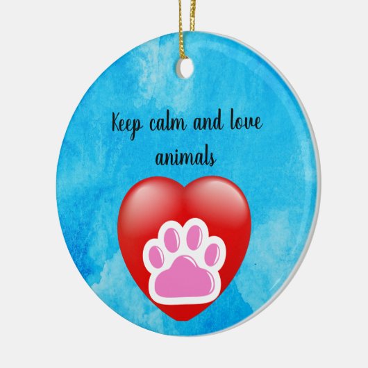 Best Dog Mom Ever Keramisch Ornament (Links)
