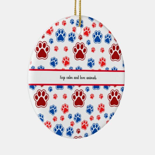 Best Dog Mom Ever Keramisch Ornament (Rechts)