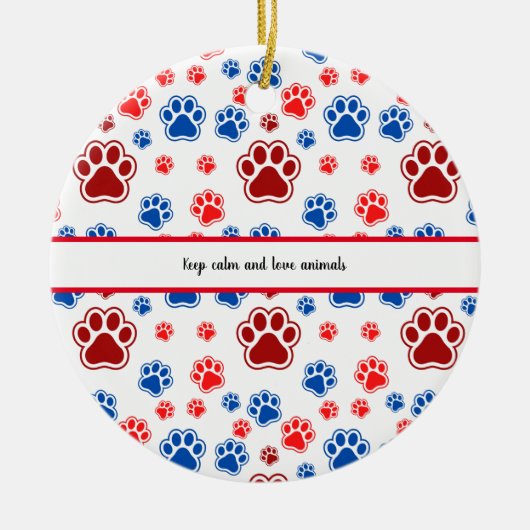 Best Dog Mom Ever Keramisch Ornament (Voorkant)