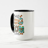 Best Dog Mom Ever Mug | Cute Mother’s Day Mok (Voorkant links)