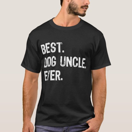 Best Dog oom Ever Funny Gift Vaderdag Christus T-shirt (Voorkant)