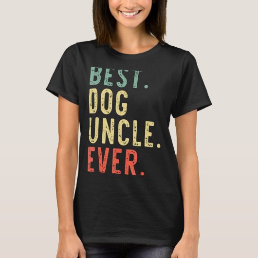 Best Dog oom Ever Vaderdag 3 T-shirt (Voorkant)
