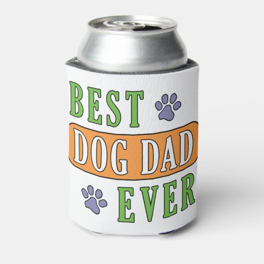 Best Dog Pap Ever Blikjeskoeler (Blikje Achterkant)