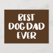 Best Dog Pap Ever Briefkaart (Voorkant)