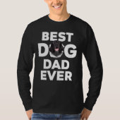 Best Dog Pap Ever Flat Coated Retriever T-shirt (Voorkant)