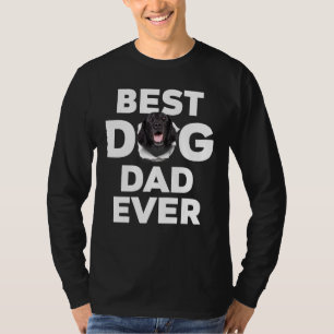 Best Dog Pap Ever Flat Coated Retriever T-shirt