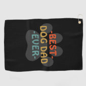 Best Dog Pap Ever Golfhanddoek (Horizontaal)