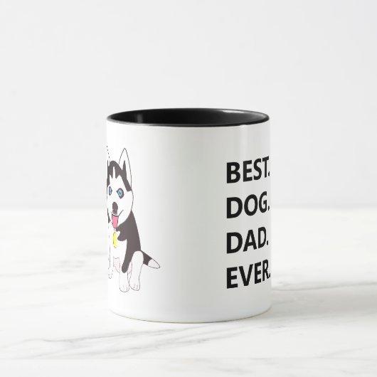 Best Dog Pap Ever - Husky Puppy Mok (Midden)