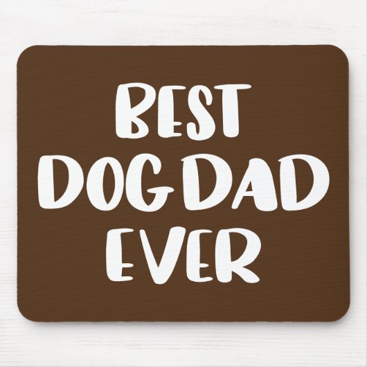 Best Dog Pap Ever Muismat (Voorkant)