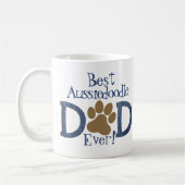 Best Dog Pap Ever, Paw Print & Denim, Foto Koffiemok (Links)