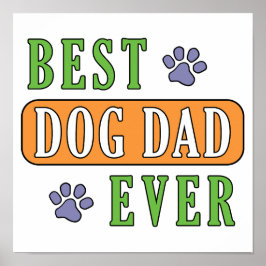 Best Dog Pap Ever Poster