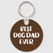 Best Dog Pap Ever Sleutelhanger (Voorkant)