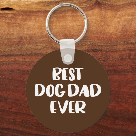 Best Dog Pap Ever Sleutelhanger (Voorkant)