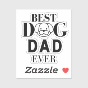 Best Dog Pap Ever Sticker