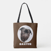 Best Dog Pap Ever Tote Bag (Achterkant)