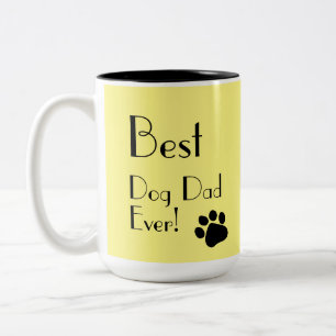Best Dog Pap Ever Tweekleurige Koffiemok