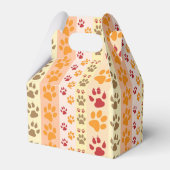 Best Dog Paw Print Pets Patroon Bedankdoosjes (Achterkant)