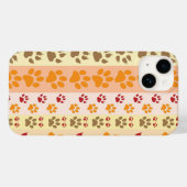 Best Dog Paw Print Pets Patroon Case-Mate iPhone Case (Achterkant (horizontaal))