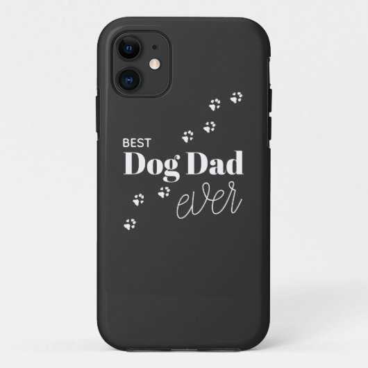 Best Dog Pawprint Case-Mate iPhone Case (Achterkant)