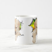 Best Dog Personalized Pet Photo Coffee Mok (Center)