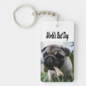 Best Dog Photo Sleutelhanger (Voorkant)