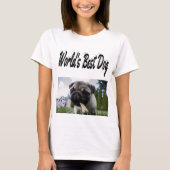 Best Dog Photo T-shirt (Voorkant)
