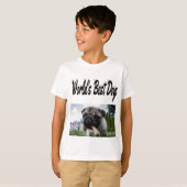 Best Dog Photo T-Shirt (Voorkant volledig)
