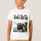 Best Dog Photo T-Shirt (Voorkant)