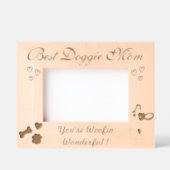 Best Doggie Mom Gegraveerde Lijstjes (Voorkant)