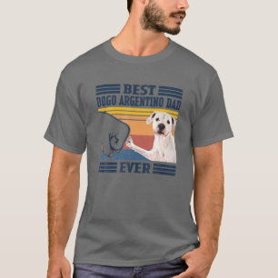 Best Dogo Argentino Pap Ooit vaderdag T-shirt