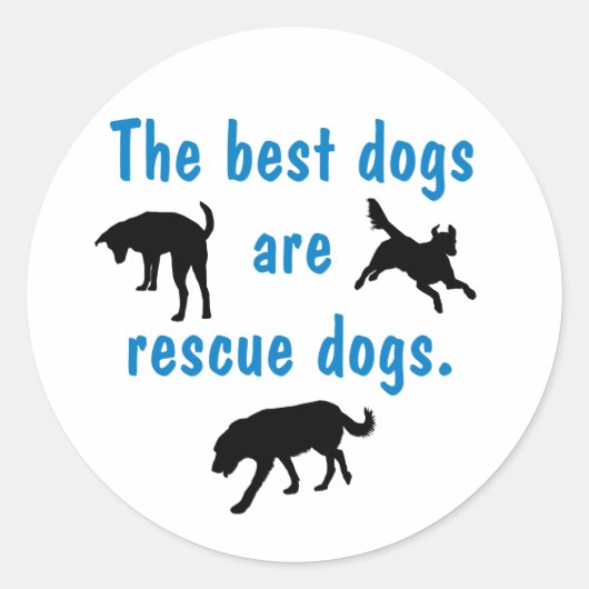 Best Dogs Sticker (Voorkant)