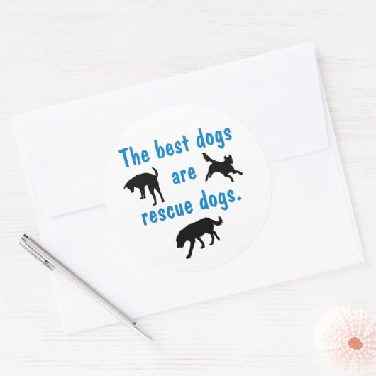 Best Dogs Sticker (Envelop)