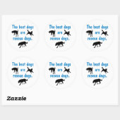 Best Dogs Sticker (Vel)