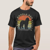 Best Doodle Dad Hondenliefhebber Owner Labradoodle T-shirt (Voorkant)