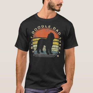 Best Doodle Dad Hondenliefhebber Owner Labradoodle T-shirt
