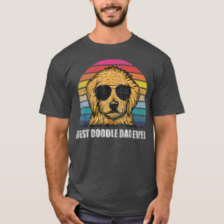 Best doodle Pa ooit  Retro Goldendole T-shirt