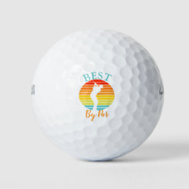 Best door Par Vaderdag Golf Gift Golfballen